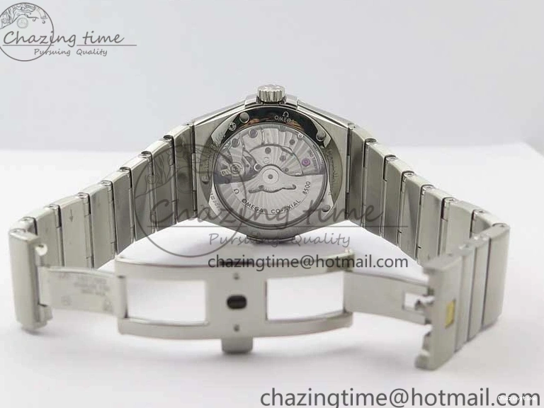 0423 Constellation 38mm SS VSF 1:1 Best Edition White Textured Dial on SS Bracelet A8500 Super Clone EasyCare 7919